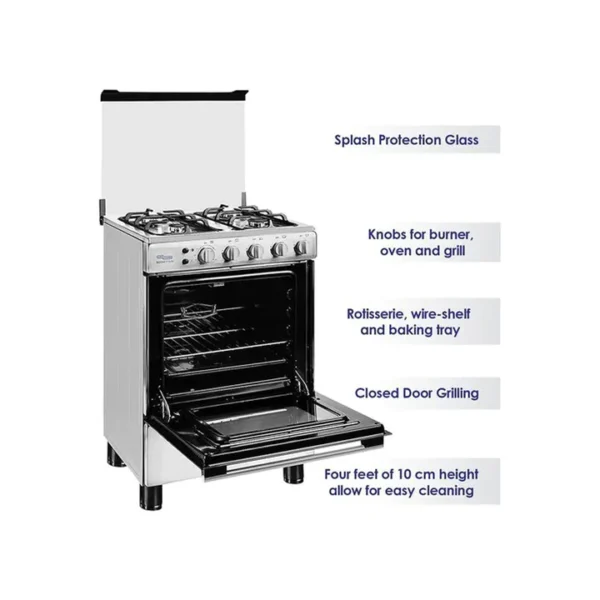 Gas Cooker SGC 616FGOFR - Image 3