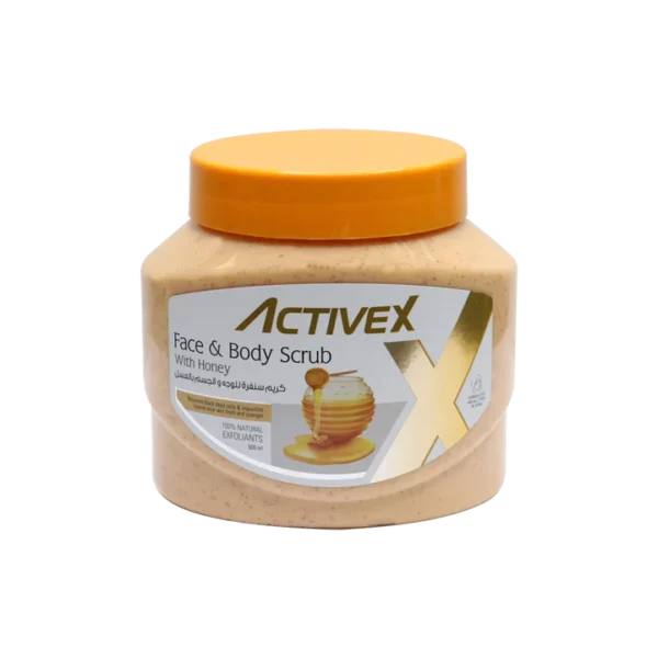 Activex Face & Body Scrub 500 Ml - Honey