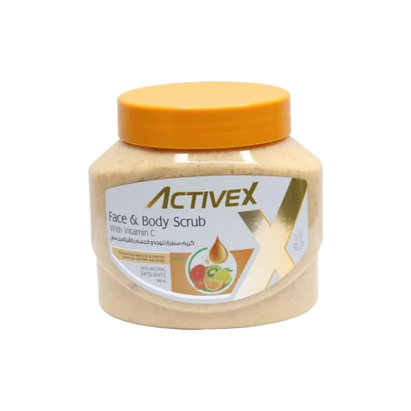 Activex Face & Body Scrub 500 Ml - Vitamin C