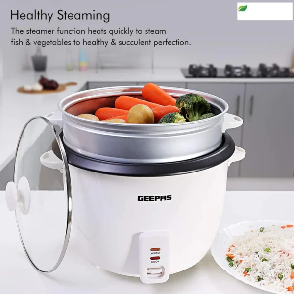 GRC4327 - Automt Rice Cooker/Cook/Stm/Warm/2. - Image 3