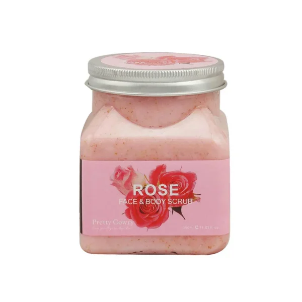 Pretty Cowry Rose Facial & Body Scrub 350ml